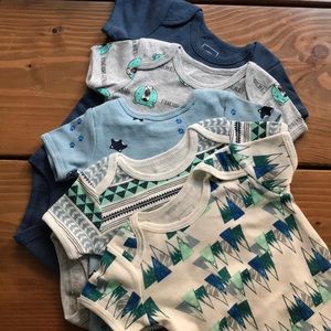 Rosie Pope short sleeve onesies